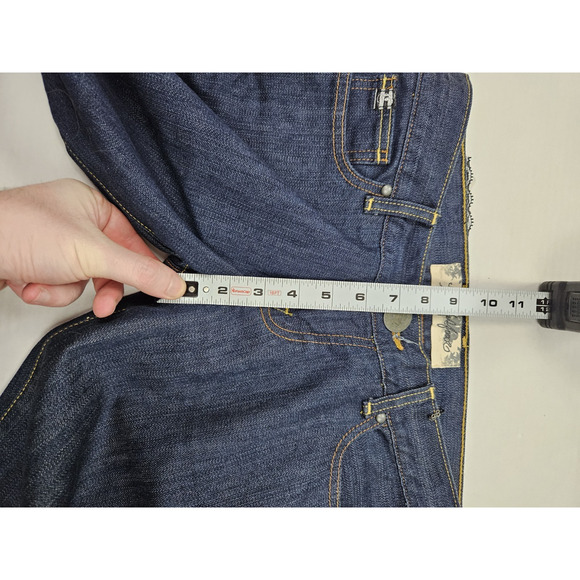 Truth Soul Armor Jeans Women's Size 6 Bootcut Y2K Style Embellished Logo Pocket - Picture 4 of 13